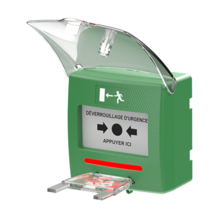 Dm shok 2 led/buzzer + capot