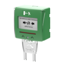 Dm vert shok 2 contacts + capot