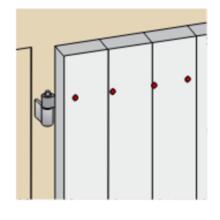 Ecrou borgne pour vis trcc