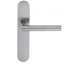 Ensemble sur plaque "noémie" angle vif inox 304