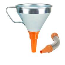 Entonnoir en fer blanc