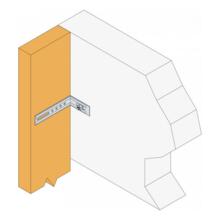 Ambiance EQUERRE NERVUREE DROITE END Equerre nervuree droite end