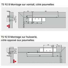 Ferme porte ts 92