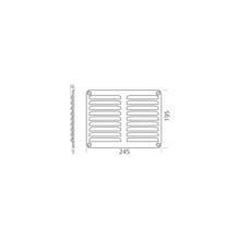 Grille de ventilation murale