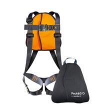Harnais avec sac integre pack and go