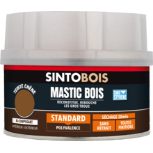 Présentation MASTIC A BOIS STANDARD SINTOBOIS Mastic a bois standard sintobois