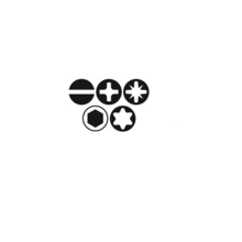 Embouts de vissage 1/4'' (jeu de 32)