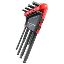 Cle male tete spherique sur etui (jeu de 9)