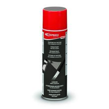 Peinture de finition cordon de soudure sur zinc brun fonce mat