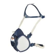 Demi-masque reutilisable sans maintenance 3m a filtre integre serie 4000+