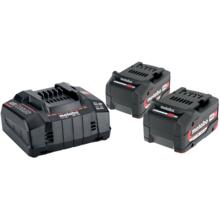 Pack batteries li-ion 18v 5,2ah + chargeur rapide asc 145
