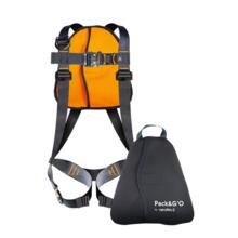 Harnais avec sac integre pack and go