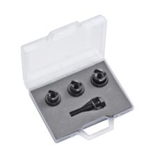 Emporte-pieces toles 3 dents sans butee a billes (coffret electricien)