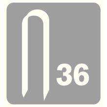 Agrafeuse manuelle metallique cable pro r36e