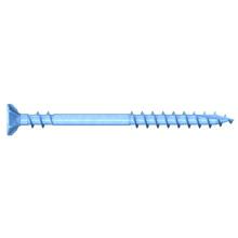 Présentation VIS POUR FIXATION DE PANNEAUX OSB TETE FRAISEE ACIER ZINGUE BLEU Vis pour fixation de panneaux osb tete fraisee acier zingue bleu