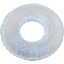 Rondelle tolerie serie to acier zn blanc