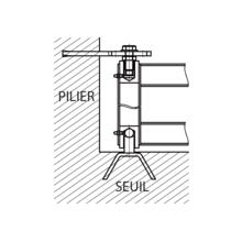 Jeu de pivots reglable type 400