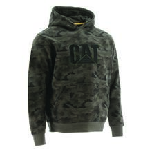 Sweat shirt trademark camouflage fonce