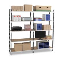 Rayonnage tubulaire flip (jusqu'a 233 kg par tablette)