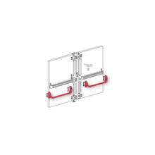 Kits antipanique en applique oltre version barre 3 points verticaux