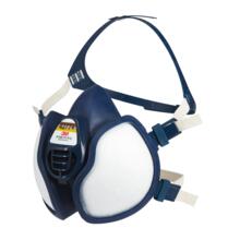 Demi-masque reutilisable sans maintenance 3m a filtre integre serie 4000+