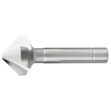 Fraise a chanfreiner hss-e 90° 3 taillants queue a 3 meplats 42.555