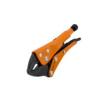 Pince etau machoires courbees avec coupe cable 121