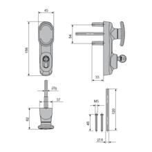 Manoeuvre oltre bouton fixe