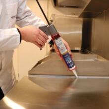 Mastic colle ms polymere msp 106 uv+ invisible 290ml