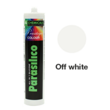 Mastic silicone prestige colour ton blanc cart300ml