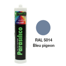 Mastic silicone prestige colour ton bleu cart300ml