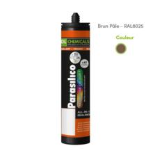Mastic silicone prestige colour ton brun cart300ml