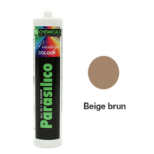 Mastic silicone prestige colour ton brun cart300ml