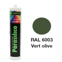 Mastic silicone prestige ton vert cart300ml