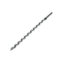 Meche a bois a spirale unique rectifiee queue 6 pans