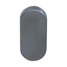 Paire de rosace inox ovale