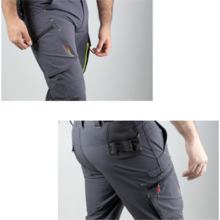 Pantalon solaire gris nuit