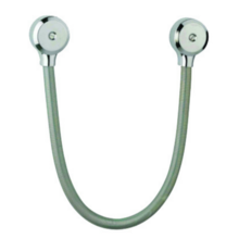 Passe-câble applique inox