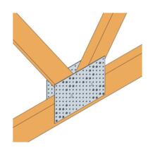 Schéma PLAQUE PERFOREE ACIER GALVANISE NP Plaque perforee acier galvanise np