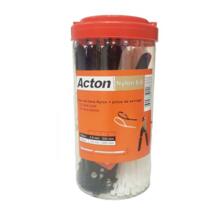 Seau 300 liens nylon 6.6 lg 200 + pince rilsan