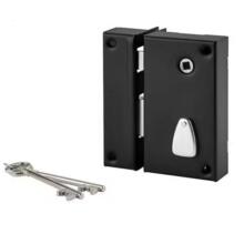 Serrure en applique pour grille et portail 6 gorges "resist"