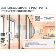 Serrure formula - entraxe 17