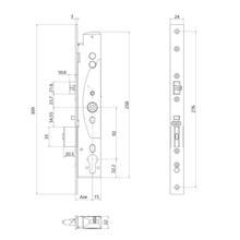 Serrure mediator 1 point