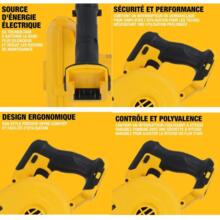 Souffleur compact xr 18v dcv100