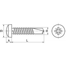 Vis autoperceuse inox 