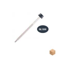 Vis fixation bac acier sur bois ral 5008