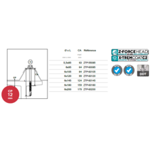 Vis fixation bac acier sur fer - i ral 5008