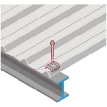 Vis fixation bac acier sur fer - i ral 8012