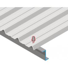 Vis fixation placage bac acier sur fer z