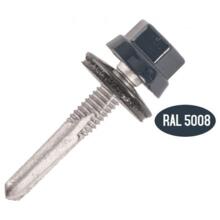 Vis fixation placage bac acier sur fer i